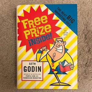 Free Prize Inside Hard Cover Book by Seth Godin